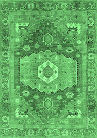 Persian Emerald Green Traditional Rug, abs4007emgrn