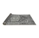 Sideview of Persian Gray Traditional Rug, abs4007gry