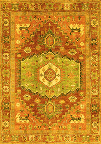 Persian Yellow Traditional Rug, abs4007yw