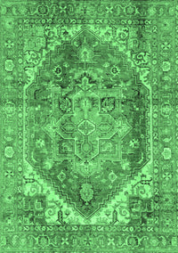 Persian Emerald Green Traditional Rug, abs4008emgrn