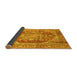 Sideview of Persian Yellow Traditional Rug, abs4008yw