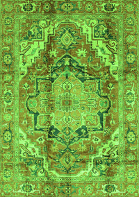 Persian Green Traditional Rug, abs4009grn