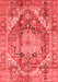 Persian Red Traditional Area Rugs