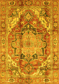 Persian Yellow Traditional Rug, abs4009yw