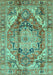 Persian Turquoise Traditional Rug, abs4009turq