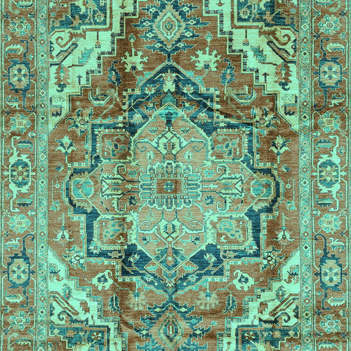 Persian Turquoise Traditional Rug, abs4009turq