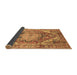 Sideview of Persian Brown Traditional Rug, abs4009brn