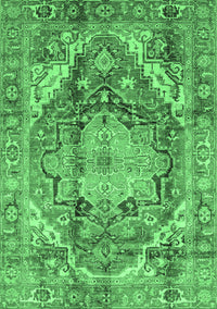 Persian Emerald Green Traditional Rug, abs4009emgrn