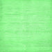 Square Solid Emerald Green Modern Rug, abs400emgrn