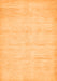 Solid Orange Modern Rug, abs400org