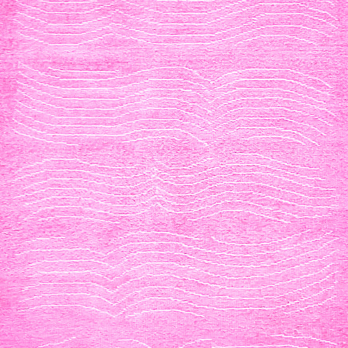 Machine Washable Solid Pink Modern Rug, wshabs400pnk