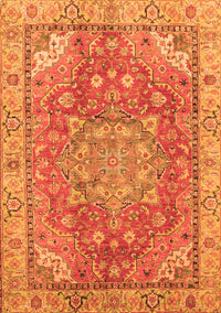 Persian Orange Traditional Rug, abs4010org