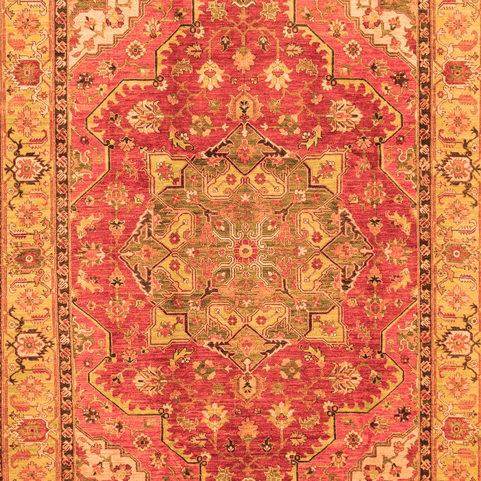 Persian Orange Traditional Rug, abs4010org