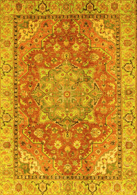 Persian Yellow Traditional Rug, abs4010yw