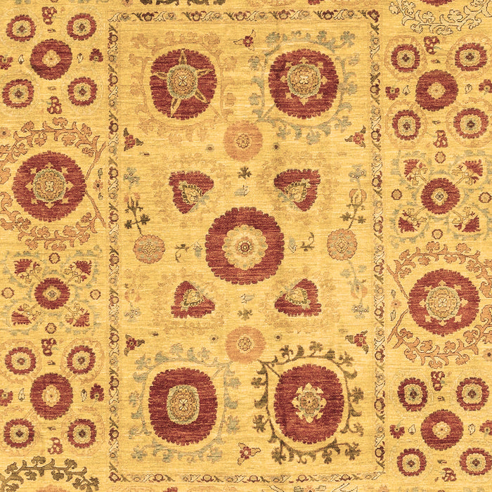 Abstract Brown Modern Rug, abs4011brn