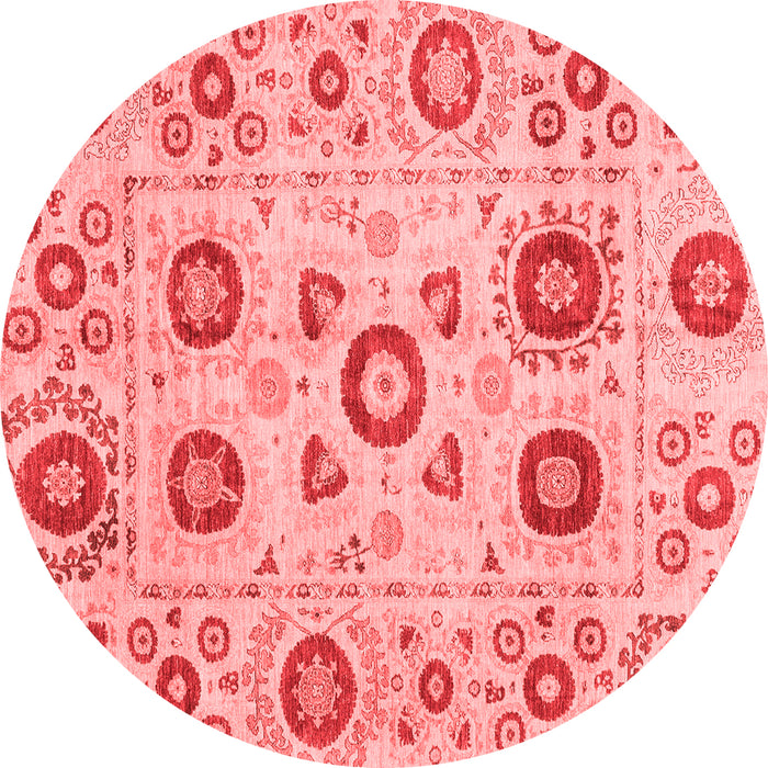 Abstract Red Modern Rug, abs4011red