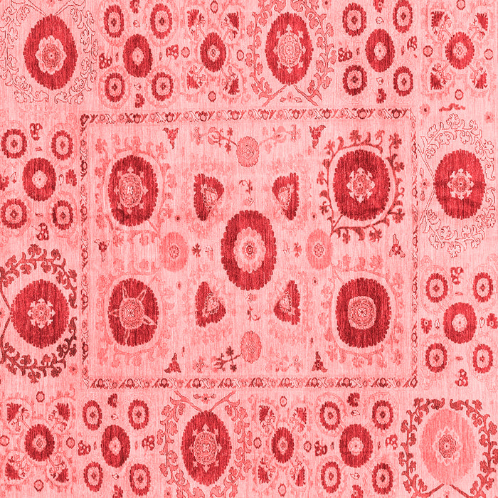Abstract Red Modern Rug, abs4011red