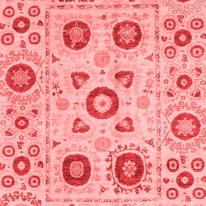 Abstract Red Modern Area Rugs