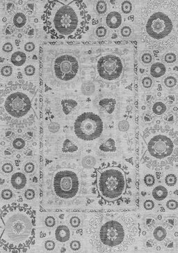 Abstract Gray Modern Rug, abs4011gry