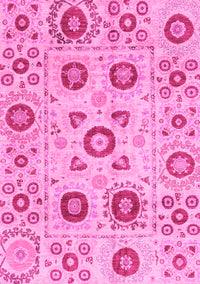 Abstract Pink Modern Rug, abs4011pnk