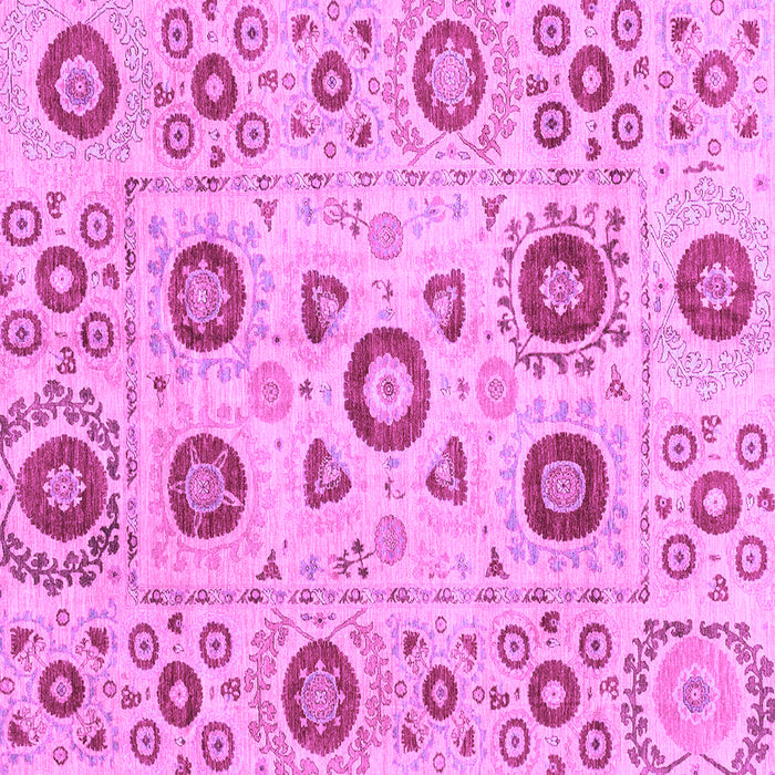 Square Abstract Purple Modern Rug, abs4011pur