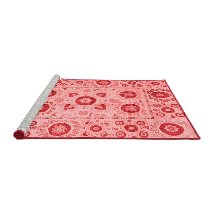 Modern Red Washable Rugs