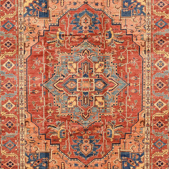 Abstract Red Persian Rug, abs4012