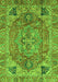 Machine Washable Persian Green Traditional Area Rugs, wshabs4012grn