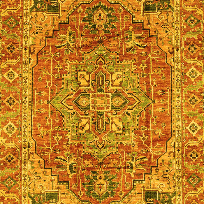 Persian Yellow Traditional Rug, abs4012yw
