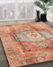 Machine Washable Abstract Brown Sugar Brown Rug in a Family Room, wshabs4013