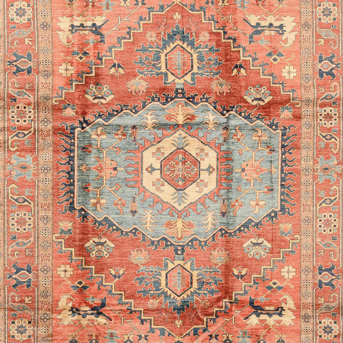 Machine Washable Abstract Brown Sugar Brown Rug, wshabs4013