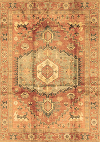 Abstract Brown Modern Rug, abs4013brn