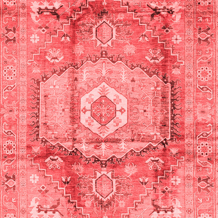 Abstract Red Modern Area Rugs