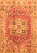 Abstract Orange Modern Rug, abs4014org