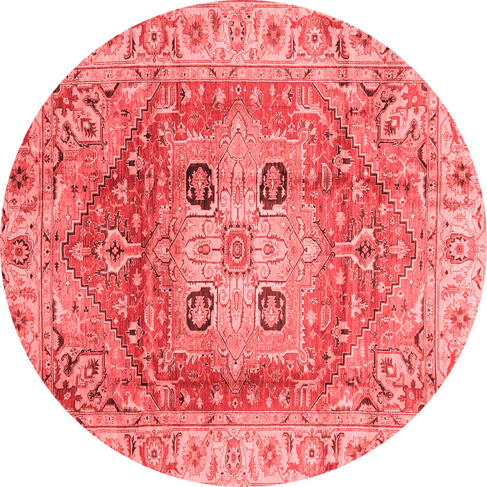 Abstract Red Modern Rug, abs4014red
