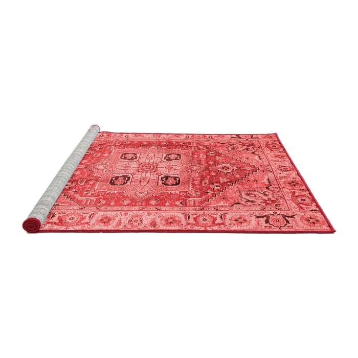 Modern Red Washable Rugs