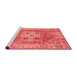 Modern Red Washable Rugs