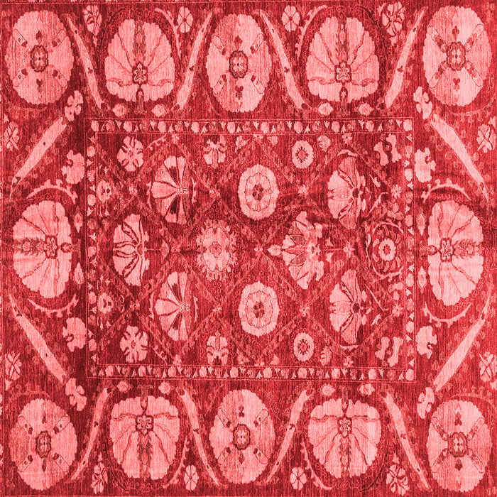 Machine Washable Abstract Red Modern Rug, wshabs4015red