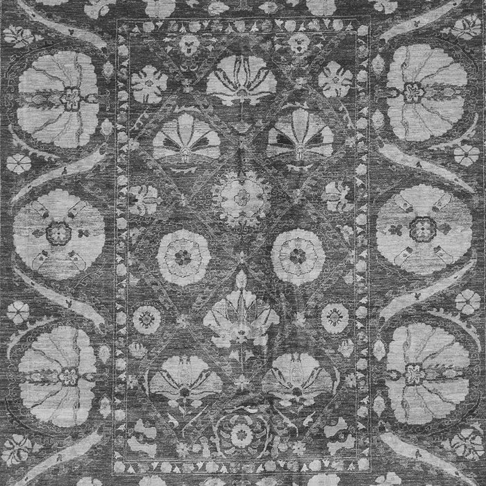 Machine Washable Abstract Gray Modern Rug, wshabs4015gry