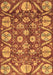 Abstract Brown Modern Rug, abs4015brn