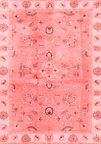 Oriental Red Traditional Rug, abs4016red