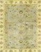 Abstract Copper Green Oriental Rug, abs4016