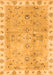 Oriental Orange Traditional Rug, abs4016org