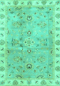 Oriental Turquoise Traditional Rug, abs4016turq