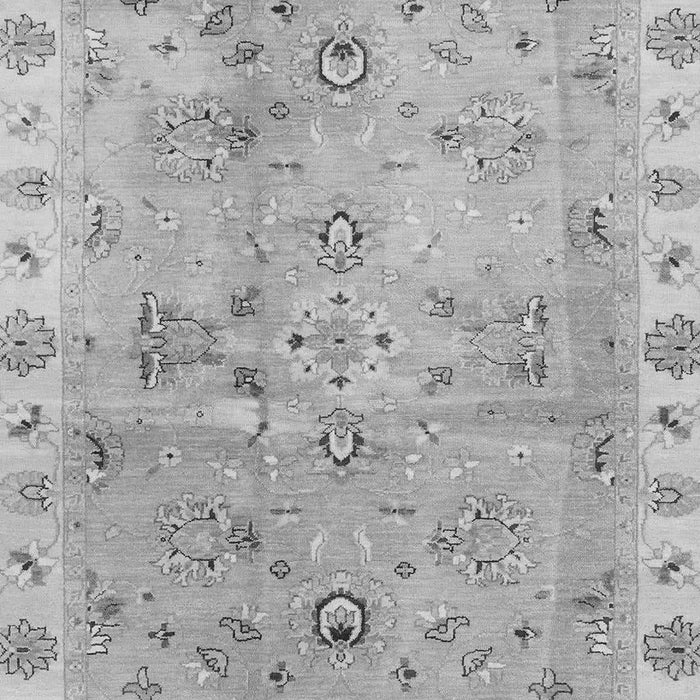 Machine Washable Oriental Gray Traditional Rug, wshabs4016gry