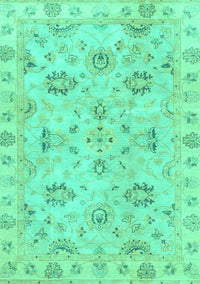 Oriental Turquoise Traditional Rug, abs4017turq