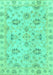 Oriental Turquoise Traditional Rug, abs4017turq