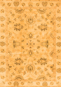 Oriental Orange Traditional Rug, abs4017org