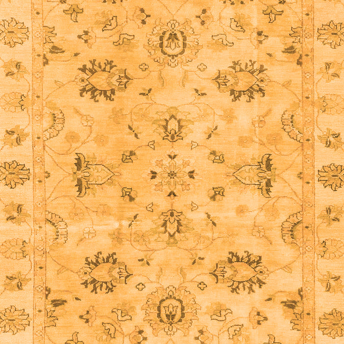 Oriental Orange Traditional Rug, abs4017org