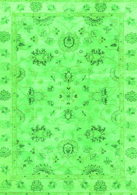 Oriental Green Traditional Rug, abs4017grn